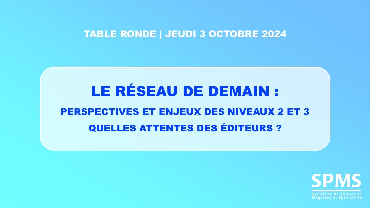 Replay de la conférence vente au numéro sur le réseau de demain