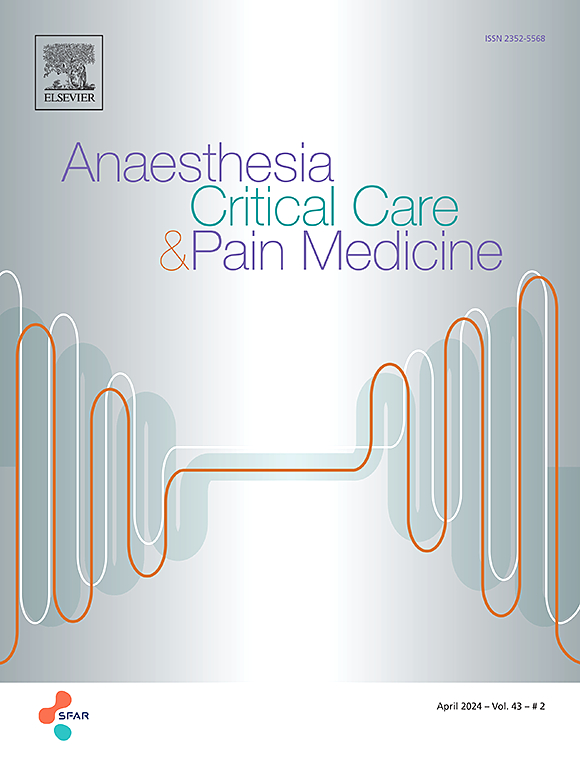 ANESTHESIA CRITICAL CARE & PAIN MEDICINE