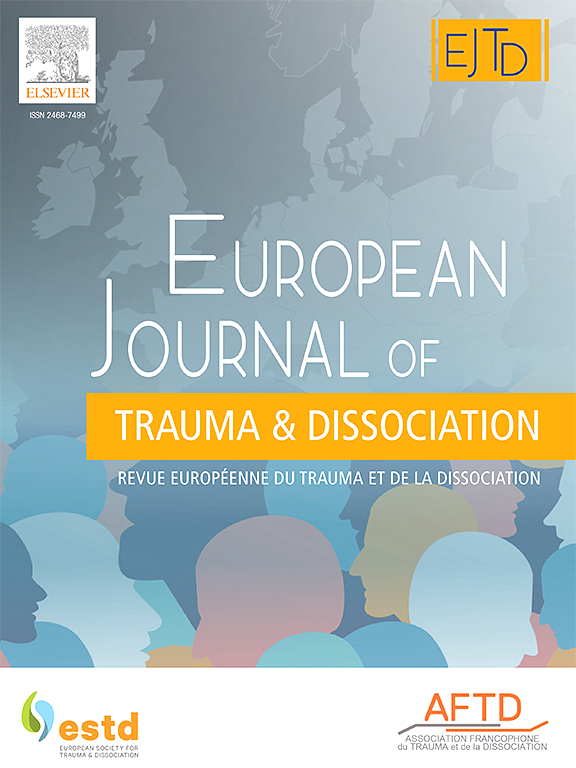 EUROPEAN JOURNAL OF TRAUMA AND DISSOCIATION