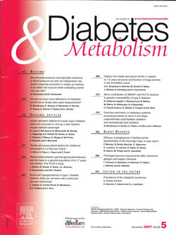 DIABETES & METABOLISM