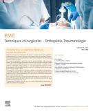 TRAITE TECHNIQUES CHIRURGICALES ORTHOPEDIE TRAUMATOLOGIE